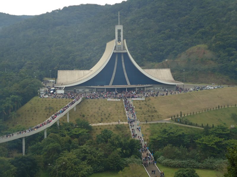 Santuário recebe 70 mil visitantes por mês e será a âncora do projeto - Divulgação/Santuário Santa Paulina/ND