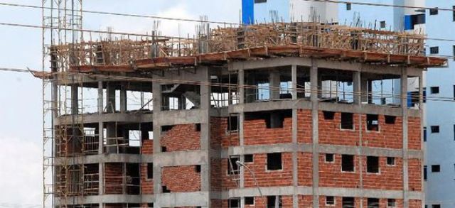 prédio em construção