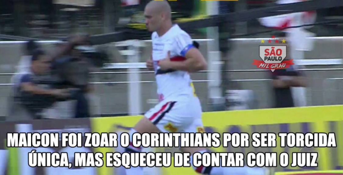 Teve provocação: torcedores de Corinthians e São Paulo fazem memes