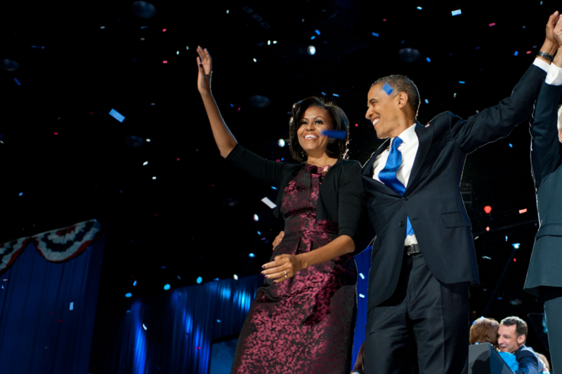 Michelle e Barack Obama – Foto: Divulgação/Facebook