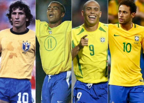 Zico e Ronaldinho são escolhidos os melhores meias na história da seleção  brasileira; veja!