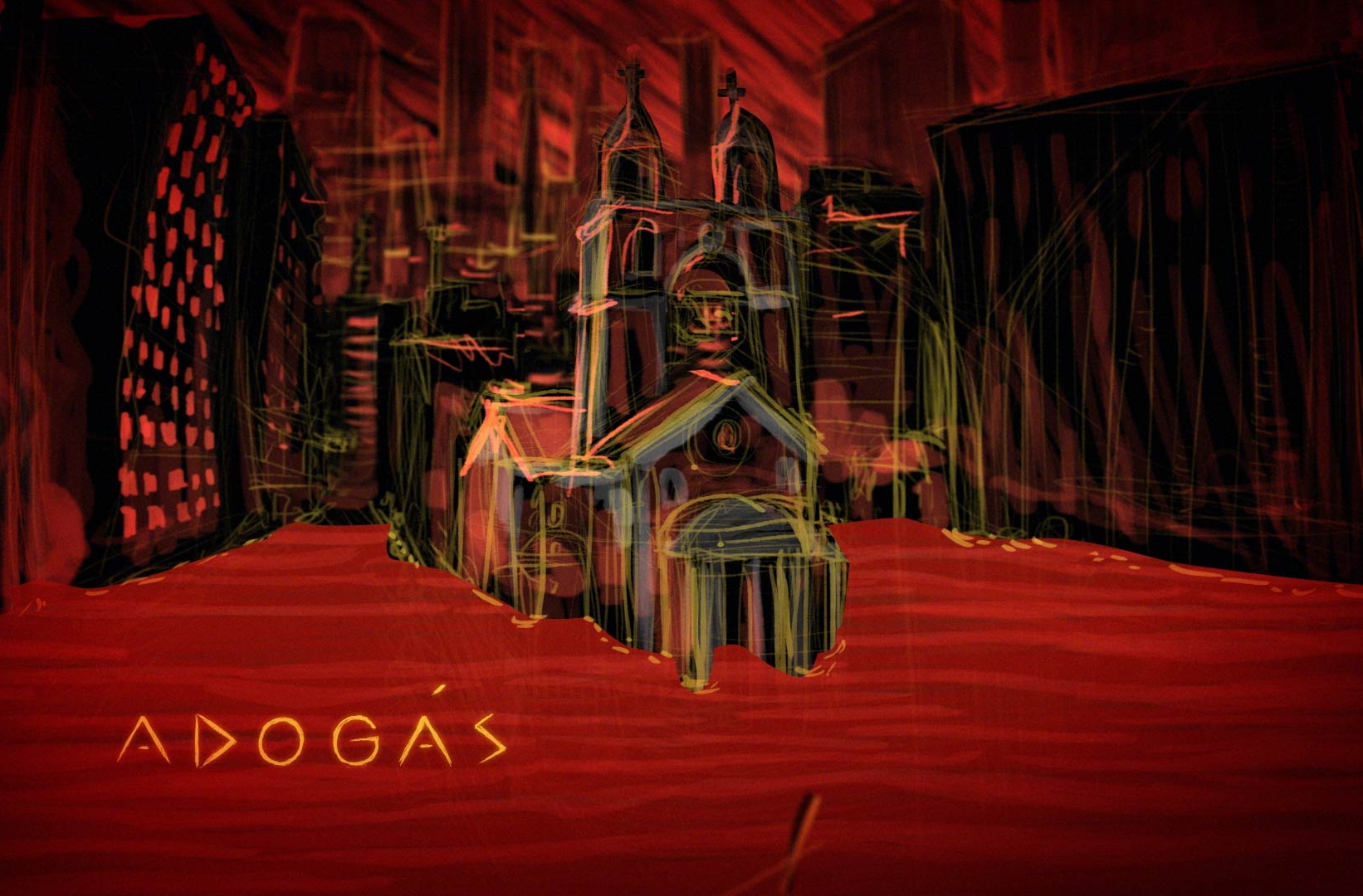 Arte do novo clipe dos Skrotes - Henrique Neumann/Divulga&ccedil;&atilde;o/ND