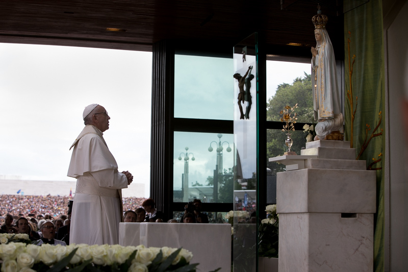 Nossa Senhora realizou aparições até outubro de 1917  &#8211; Foto: Presidência da República Portuguesa/Divulgação/ND