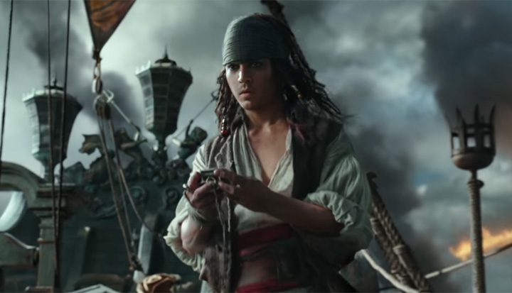 Flashback de Jack Sparrow mostra o in&iacute;cio de todo o problema com o vil&atilde;o Salazar - Walt Disney Pictures/ND