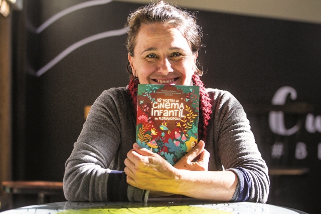 Idealizadora da Mostra de Cinema Infantil de Florian&oacute;polis, Luiza Lins refor&ccedil;a a representa&ccedil;&atilde;o catarinense no Conselho Nacional de Cinema – Foto: Marco Santiago/ND