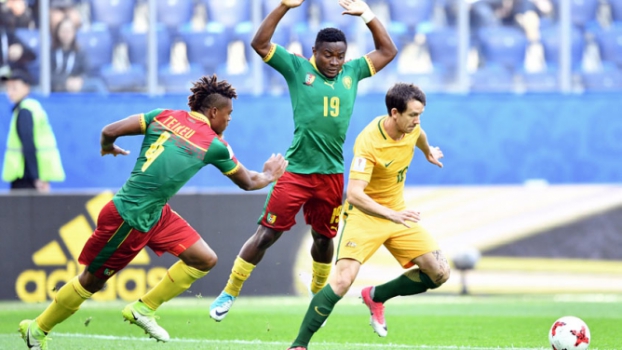 Imagens de Camar&otilde;es x Austr&aacute;lia – Foto: AFP