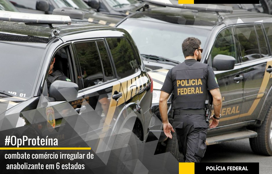Polícia Federal mira o comércio irregular de anabolizantes com mandados em Palhoça
