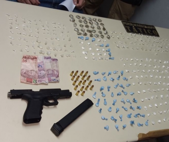 Arma estava com 18 munições de 9mm - Divulgação/ND