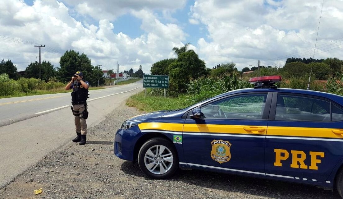 Fiscalização da PRF será intensificada no feriado de Corpus Christi - PRF/Divulgação/ND