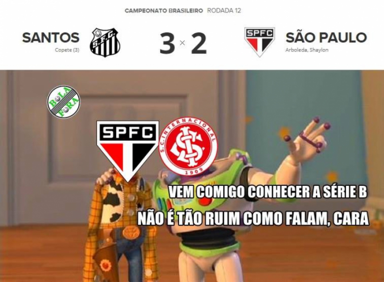 Os melhores memes da vitória do São Paulo sobre o Santos