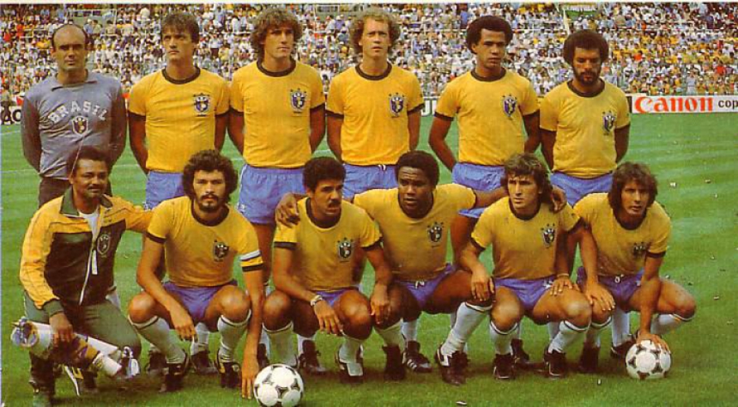 Seleção Brasileira de 1982 - (Foto: Reprodução de internet)