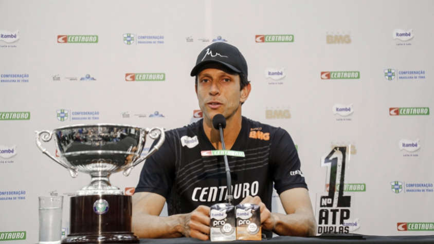 Marcelo Melo &eacute; um dos brasileiros remanescentes no Aberto da Austr&aacute;lia; ele joga com a russa Vera Zvonareva – Foto: Divulga&ccedil;&atilde;o/ND