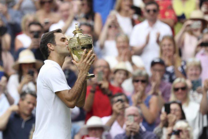 Roger Federer &eacute; o maior vencedor de Grand Slams do t&ecirc;nis- Foto: (Foto: AFP/DANIEL LEAL-OLIVAS)