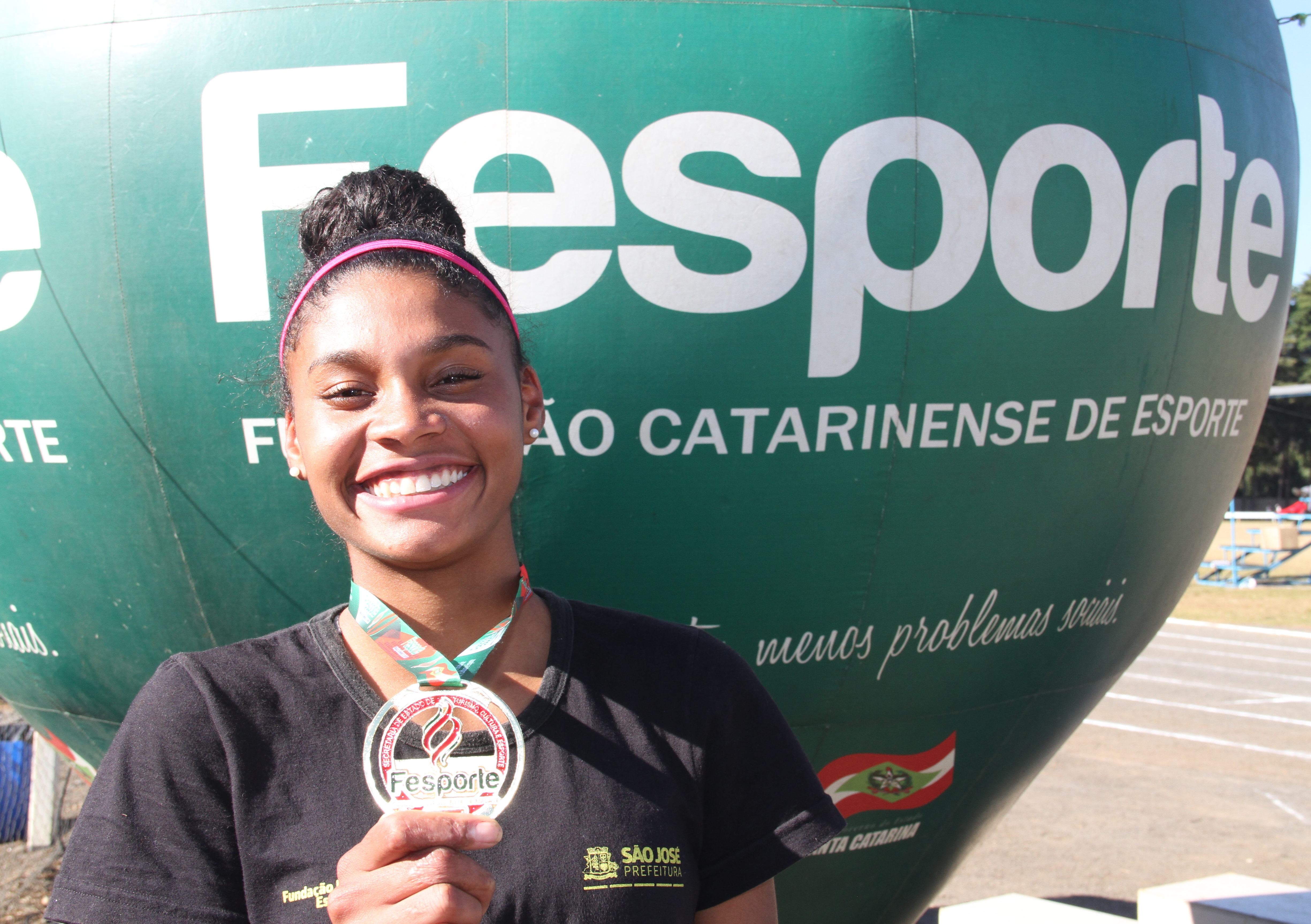 Primeiro ouro de São José no Joguinhos Abertos, vem do Atletismo