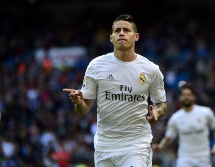 James Rodr&iacute;guez agitou o mercado – Foto: (Foto: AFP/PIERRE-PHILIPPE MARCOU)