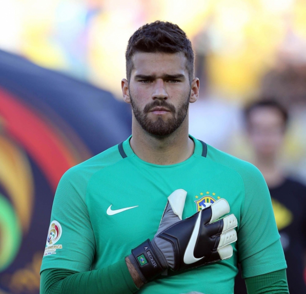 Hoje titular da sele&ccedil;&atilde;o, Alisson defendia o Internacional na &eacute;poca. – Foto: (Foto: Cristiano Andujar/AGIF/Lancepress!)