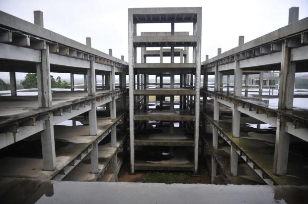 Obras da UFSC continuam paradas por falta de recursos – Foto: Arquivo/ND