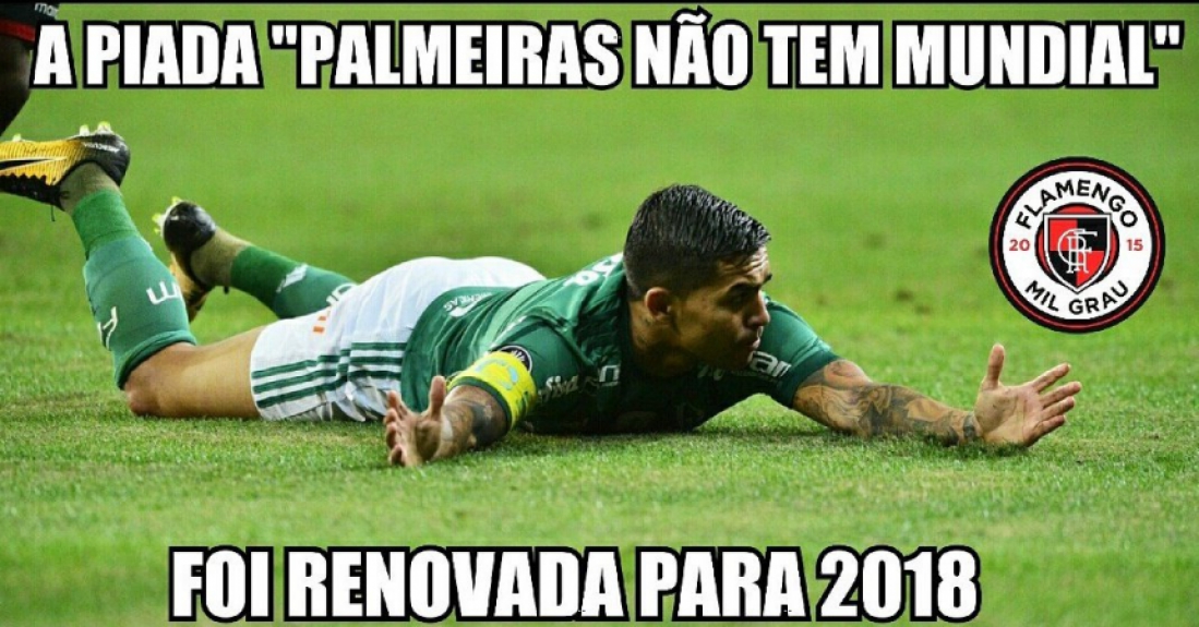 Piada renovada! Palmeiras é alvo de memes após eliminação do