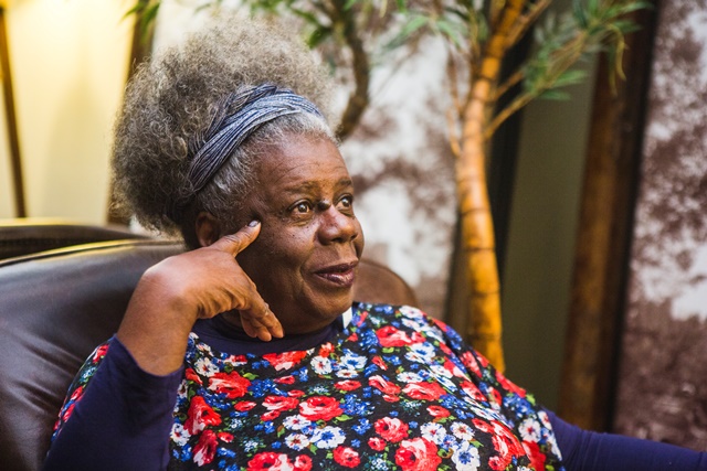 A escritora e pesquisadora Conceição Evaristo