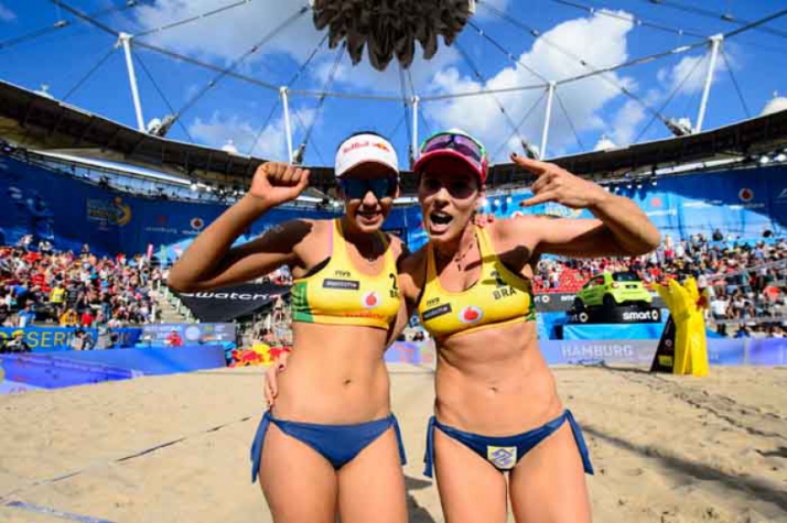 Duplas do Brasil conhecem seus rivais no Mundial de Hamburgo de Vôlei de  Praia — Rede do Esporte