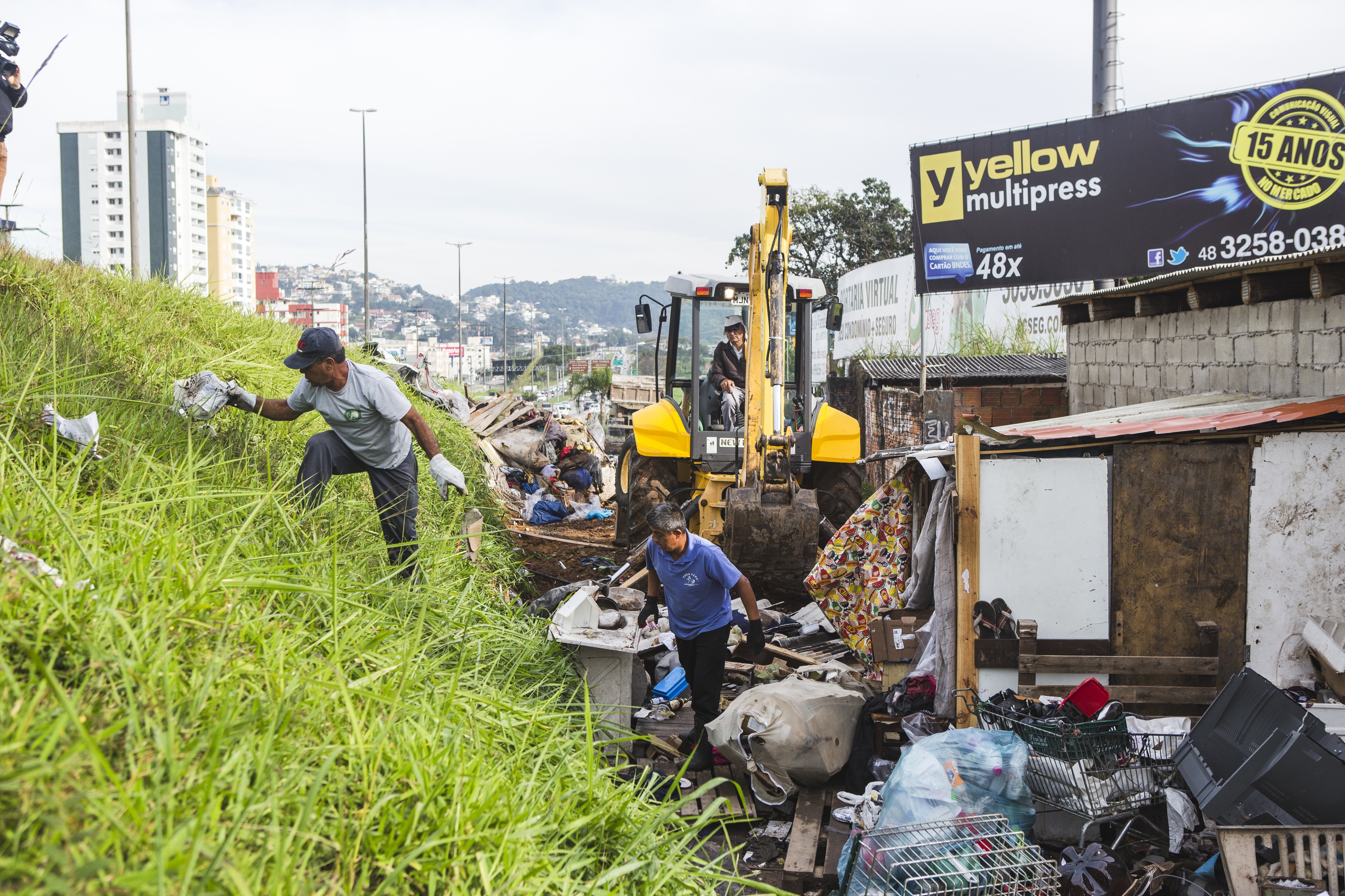 Entulhos e barracos deixados na regi&atilde;o foram retirados - Daniel Queiroz/ND