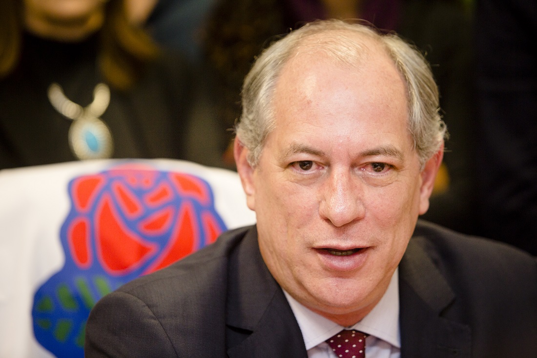 Qual a agenda de Ciro Gomes em Joinville