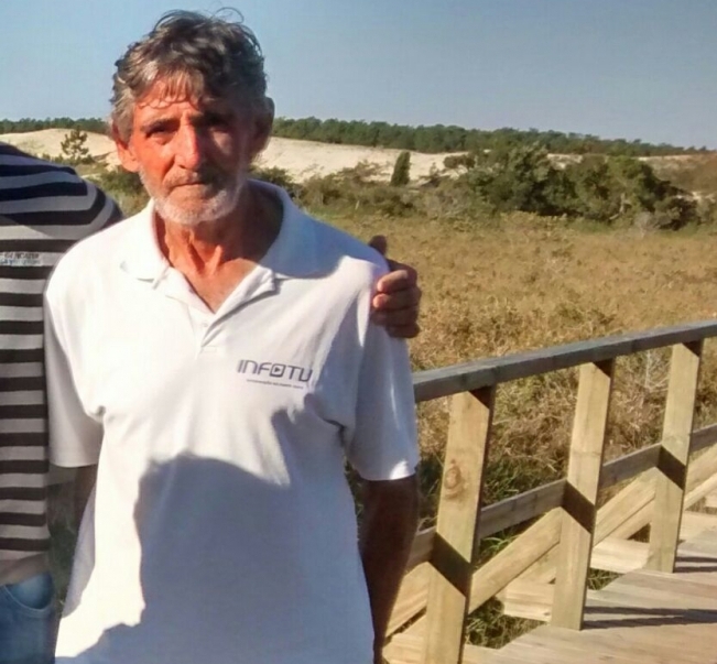 José Rodrigues de Almeida tem 70 anos e está desaparecido desde a tarde desta segunda - Divulgação/ND