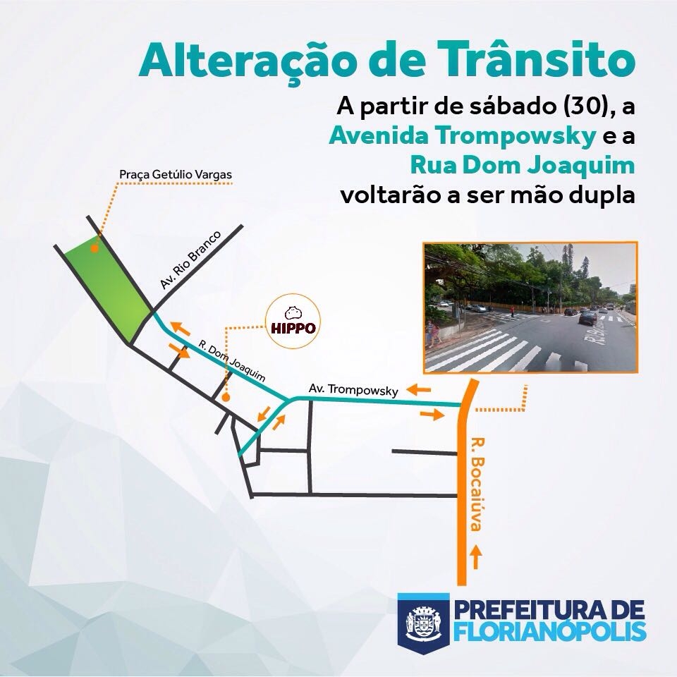 Mapa de altera&ccedil;&otilde;es do tr&acirc;nsito - Divulga&ccedil;&atilde;o/PMF/ND