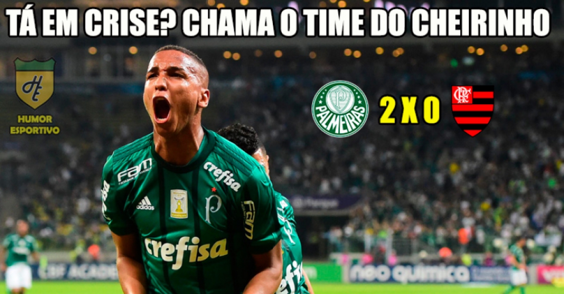 Confira os memes da vitória do Palmeiras sobre Flamengo - Gazeta Esportiva