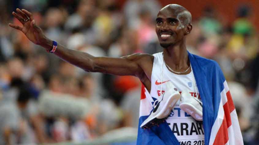 Olympic athletics champion Mo Farah also received honor from the Queen - Photo: AFP