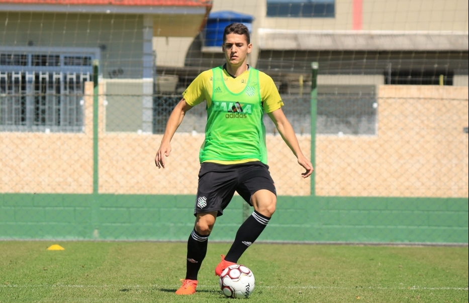 Trevisan participou da primeira parte do treino desta quarta-feira no CFT do Cambirela - Luiz Henrique/Figueirense FC