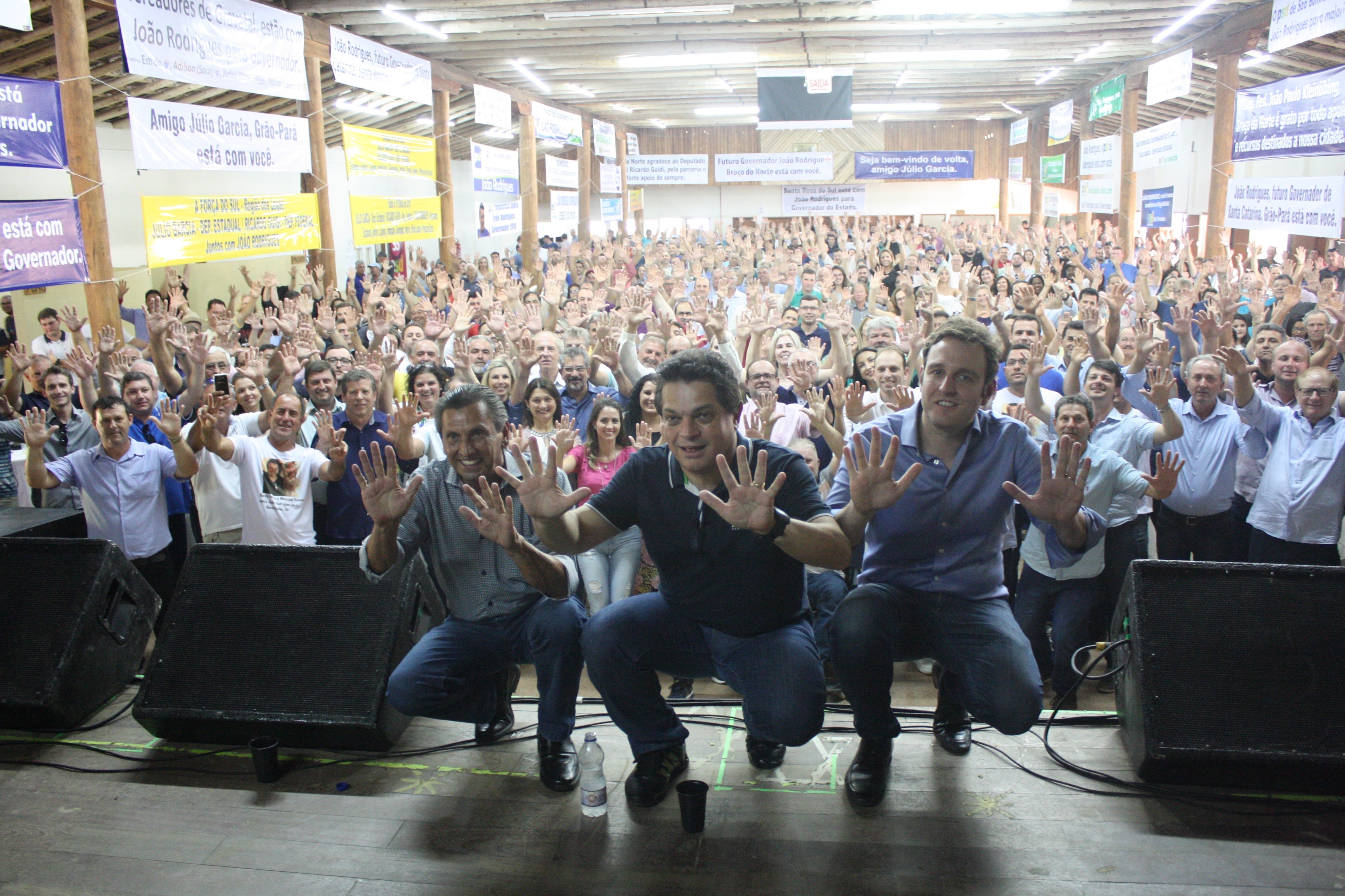 Com base no Oeste, João Rodrigues escolhe o Sul para lançar pré-candidatura  ao governo