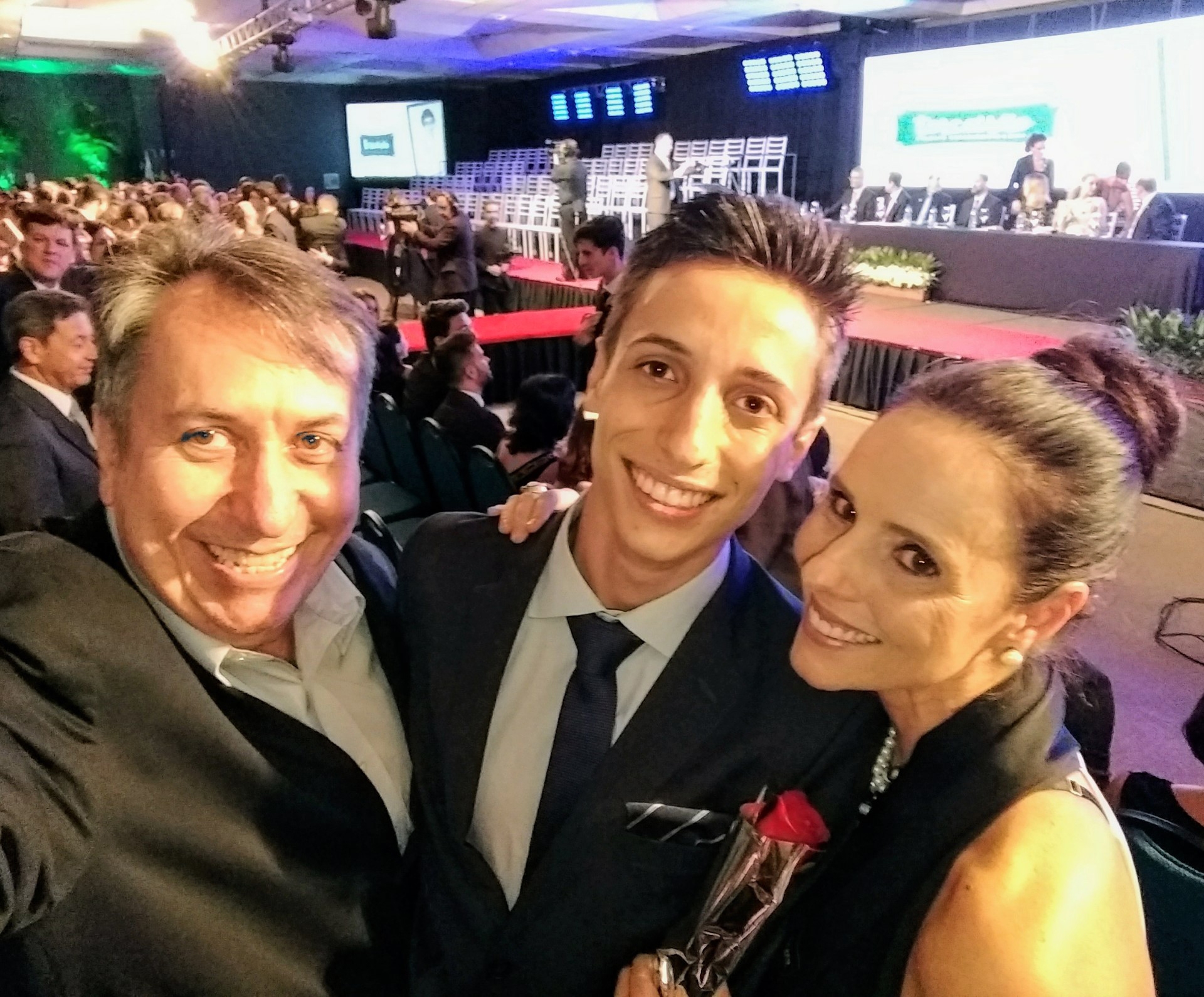 Orlando Becker, Bernardo Becker e Flávia Guidarini Becker - DIVULGAÇÃO/ND