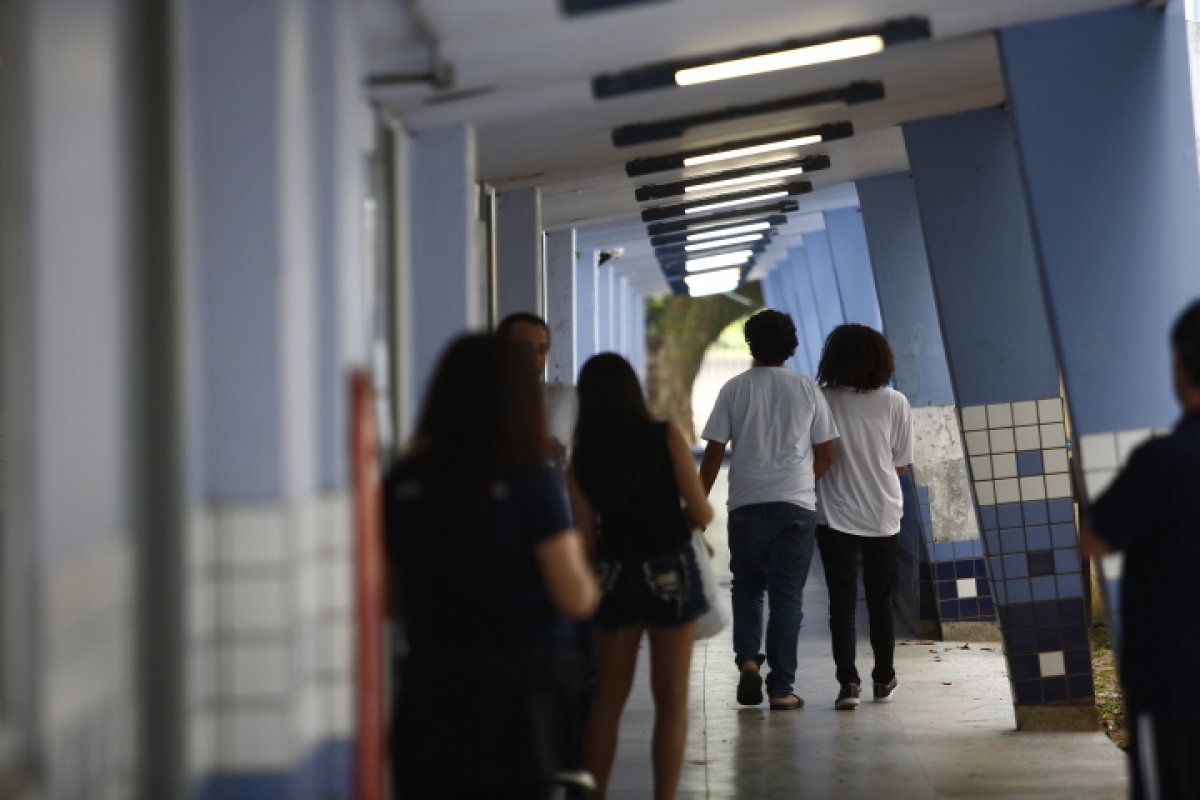 Secretaria de Estado da Educa&ccedil;&atilde;o prev&ecirc; retorno das aulas presenciais para o dia 13 de outubro – Foto: Daniel Queiroz/Arquivo/ND