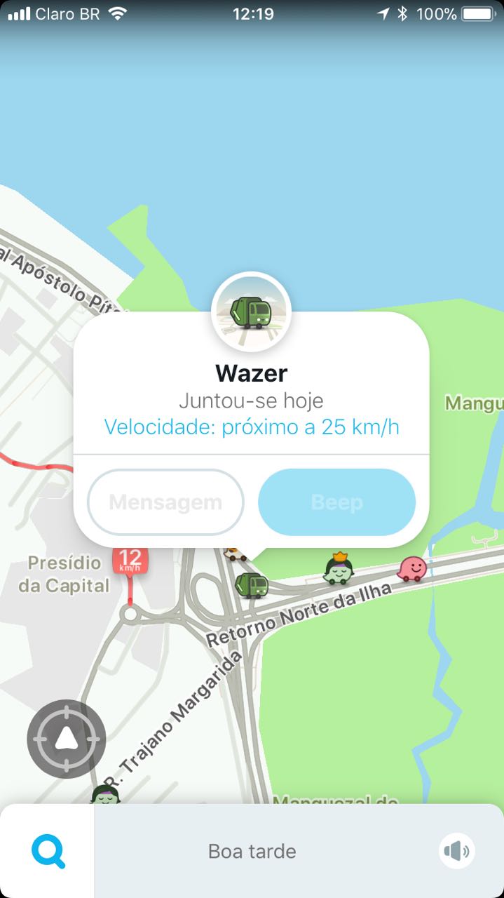 Rotas dos caminhões de lixo em Florianópolis são disponibilizadas no Waze