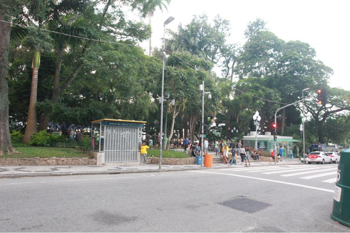 Praça XV de Novembro é reaberta no Centro de Florianópolis ND Mais Praça XV de Novembro é reaberta no Centro de Florianópolis ND Mais