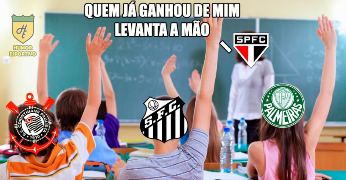 Os melhores memes da vitória do São Paulo sobre o Santos