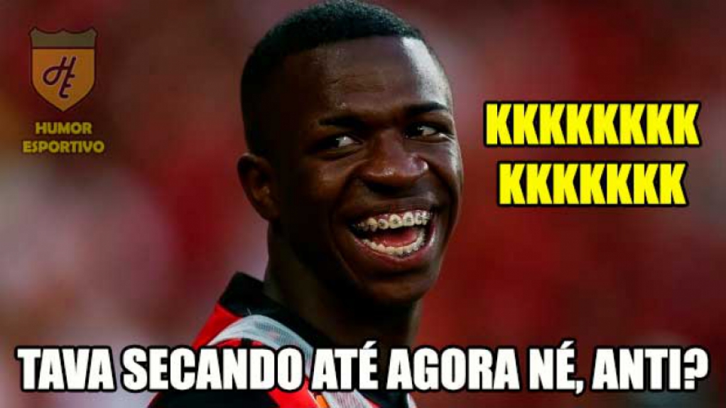 Vinícius Jr. resolve o jogo e vira protagonista dos memes; confira