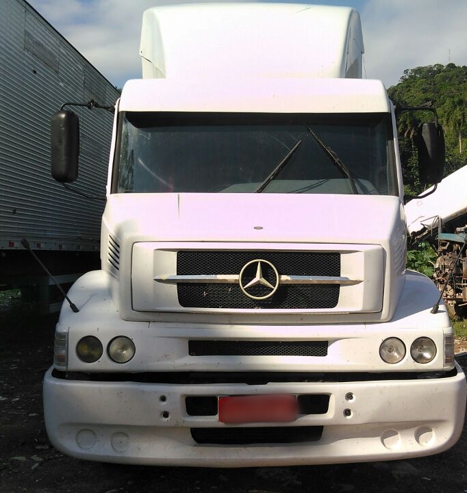 Quatro caminhões foram roubados na madrugada deste domingo – Foto: Divulgação/ND