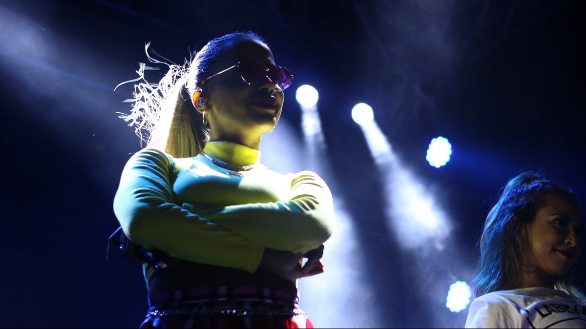 Anitta encerrou a apresenta&ccedil;&atilde;o com 