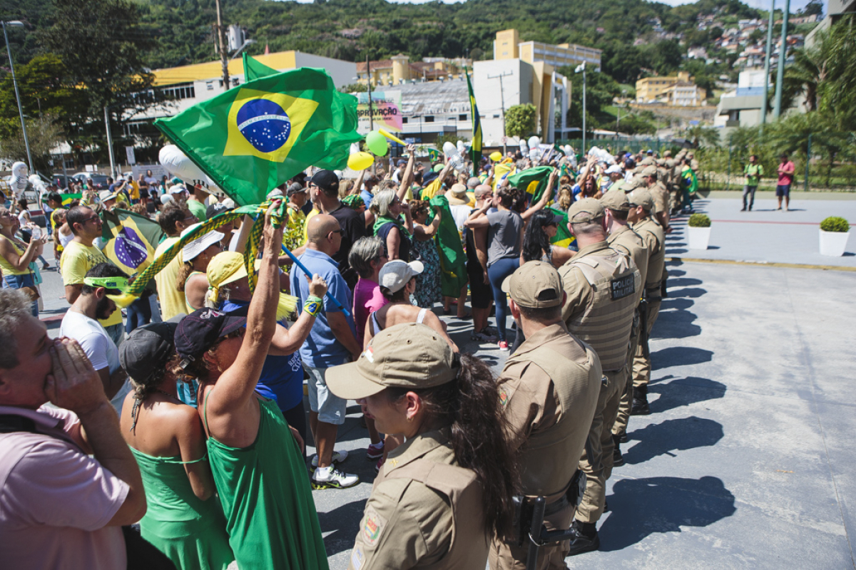 Lula em SC - Daniel Queiroz/ND