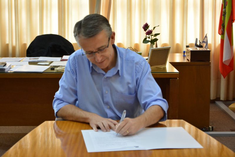 M&aacute;rio Hildebrandt foi confirmado pelo Podemos como candidato &agrave; reelei&ccedil;&atilde;o – Foto: Michele Lamin/Divulga&ccedil;&atilde;o/ND