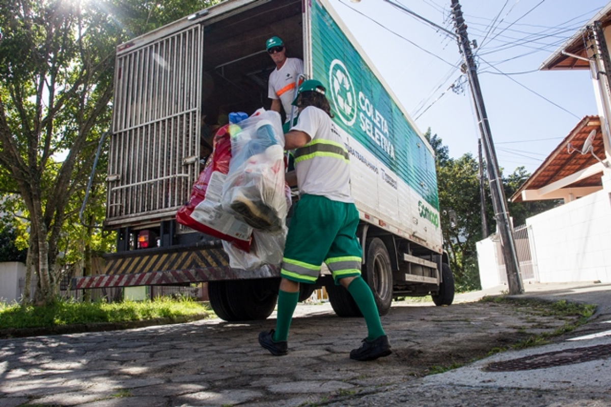 Coleta seletiva - Marco Santiago/ND