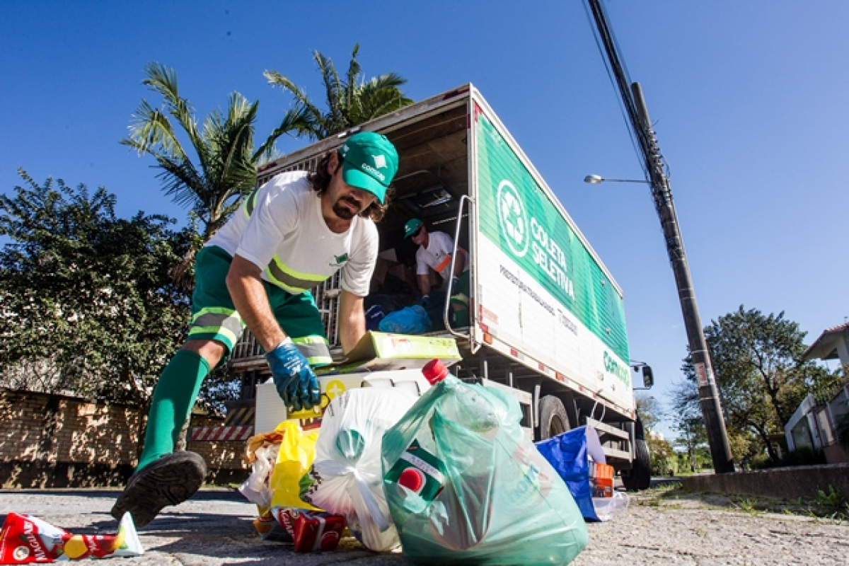 Coleta Seletiva - Marco Santiago/ND 