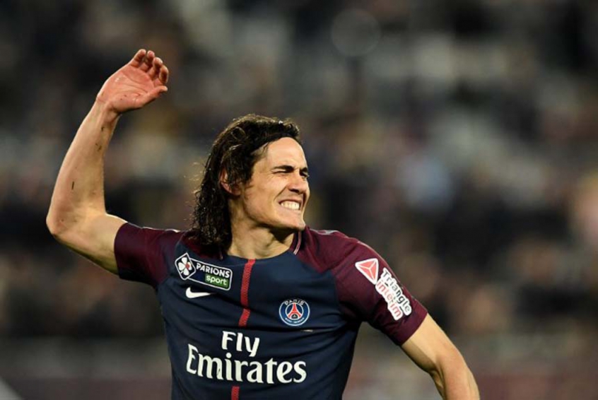 Cavani no PSG (Foto: Franck Fife/AFP)