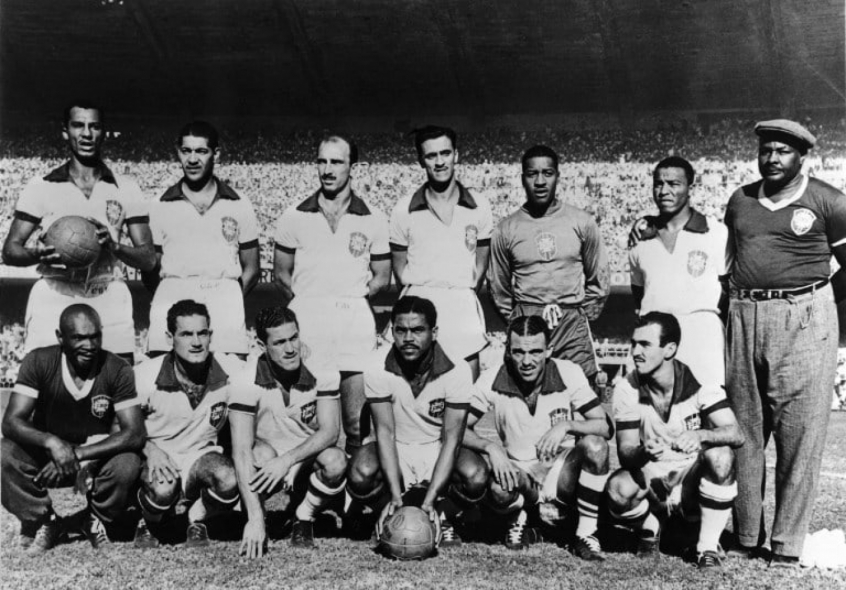 Seleção Brasileira na Copa do Mundo de 1950, no Brasil (foto: AFP) - AFP