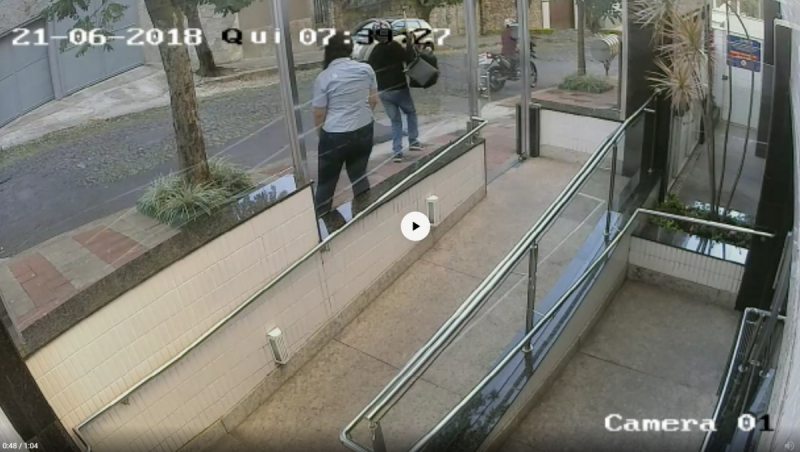 V&iacute;deo de suposto assalto no Centro da Capital n&atilde;o &eacute; ver&iacute;dico – Foto: WhatsApp/Divulga&ccedil;&atilde;o/ND