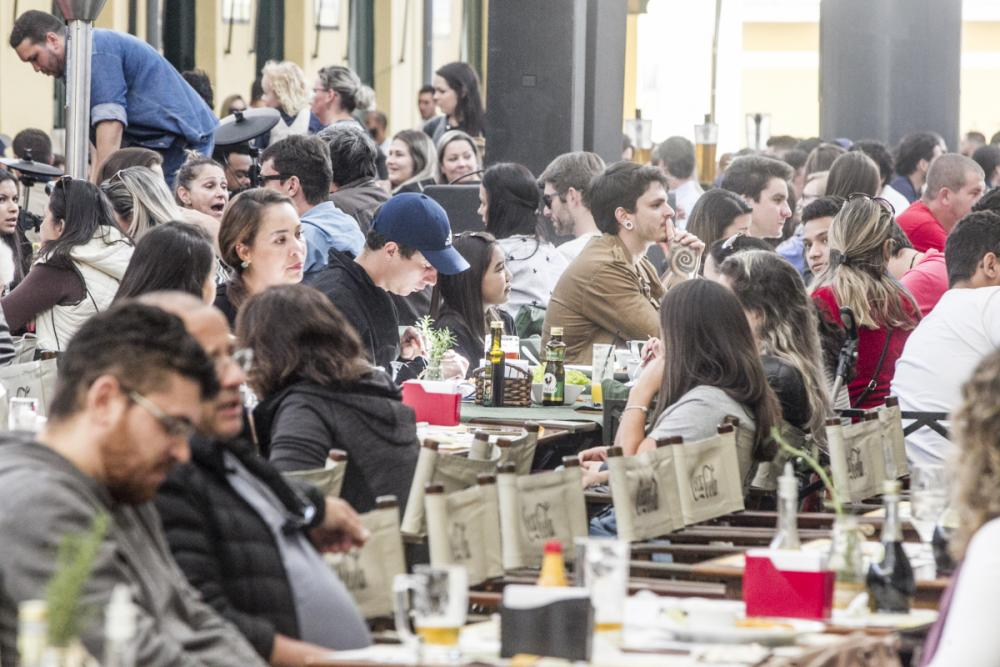 Terceira edi&ccedil;&atilde;o do festival I Love Tainha foi realizada neste domingo (10), no Mercado P&uacute;blico de Florian&oacute;polis - Marco Santiago/ND