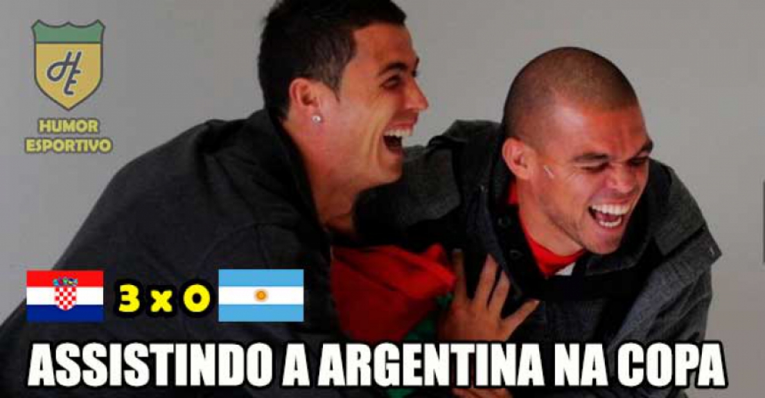 Argentina x Croácia: veja os memes do jogo da Copa do Mundo