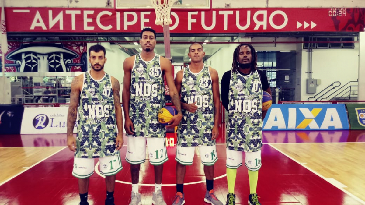 Equipe de Florianópolis vai em busca de vaga no mundial de basquete 3x3, em São Paulo